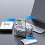 ORICO stație de andocare dublă pentru hard disk-uri SATA de 2,5 "/ 3,5" cu clonare disck offline - interfață USB 3.0 - transparent