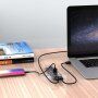 ORICO splitter / hub cu 7 porturi USB 3.0 - transparent