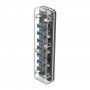 ORICO splitter / hub cu 7 porturi USB 3.0 - transparent