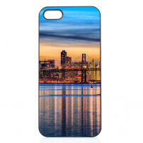 Carcasă din plastic cu strat din aluminiu, pentru iPhone SE (2016) / 5S / 5C / 5 - San Francisco