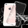 Carcasă de protecţie USAMS, din plastic, cu model de diamante şi dopuri anti-praf, pentru iPhone SE (2016) / 5S / 5 / 5C-