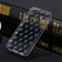Carcasă de protecţie USAMS, din plastic, cu model de diamante şi dopuri anti-praf, pentru iPhone SE (2016) / 5S / 5 / 5C-