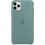 Apple carcasă din silicon pentru iPhone 11 Pro Max - verde cactus
