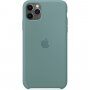 Apple carcasă din silicon pentru iPhone 11 Pro Max - verde cactus