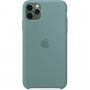 Apple carcasă din silicon pentru iPhone 11 Pro Max - verde cactus