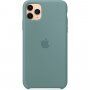 Apple carcasă din silicon pentru iPhone 11 Pro Max - verde cactus