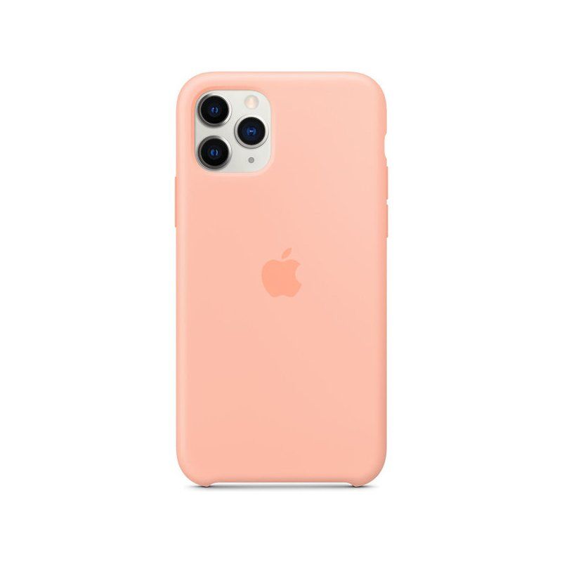 Apple carcasă din silicon pentru iPhone 11 Pro Max - grapefruit roz ...