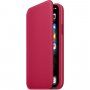 Apple Folio husă originală din piele pentru iPhone 11 Pro - zmeură