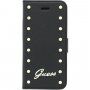 Guess Studded Folio husă flip pentru iPhone 6 Plus / 6S Plus - negru