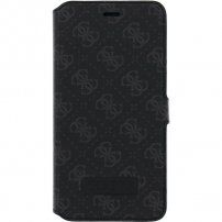 Guess 4G Book husă flip pentru iPhone 6 Plus / 6S Plus - negru