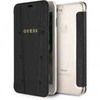 Guess Kaia Book husă flip pentru iPhone 7 / 8 / SE (2020/2022) - negru