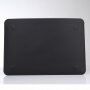 Husă din piele PU pentru iPad până la 13" / MacBook până la 13" - negru