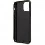 Guess carcasă cu model de marmură pentru iPhone 11 Pro Max - negru