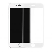 Sticlă 3D durificată BASEUS, pentru toată circumferinţa telefonului, pentru 8 / 7 - 0,23 mm - alb