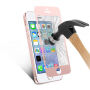 Sticlă 3D durificată, pentru toată circumferinţa telefonului, pentru iPhone SE (2016)/ 5S / 5 - 0,3 mm - roz-auriu