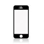Sticlă 3D durificată, pentru toată circumferinţa telefonului, pentru iPhone SE (2016)/ 5S / 5 - 0,3 mm - negru