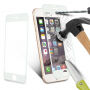 Sticlă 3D durificată, pentru toată circumferinţa telefonului, pentru iPhone 6S / 6 - 0,3 mm - alb