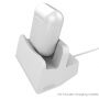 Staţie de andocare universală şi stativ cu conector lightning, pentru Apple iPhone / iPad / AirPods / Magic Mouse - argintiu