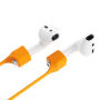 Suport magnetic împotriva pierderii BASEUS, din silicon, pentru AirPods - portocaliu