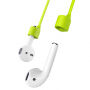 Suport magnetic împotriva pierderii BASEUS, din silicon, pentru AirPods - verde