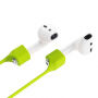 Suport magnetic împotriva pierderii BASEUS, din silicon, pentru AirPods - verde
