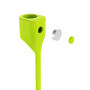 Suport magnetic împotriva pierderii BASEUS, din silicon, pentru AirPods - verde