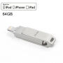Memorie flash auxiliară IDISKK Lightning / USB 2.0, pentru iPhone / iPad / MacBook - 64 GB