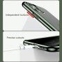 Totudesign carcasă din plastic moale și muchia metalizată pentru iPhone 11 Pro - negru