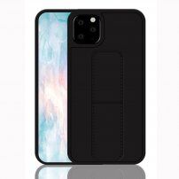 Husă cu funcție suport / mâner pentru iPhone 11 Pro Max - negru
