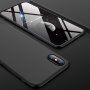 GKK husă de protecție 360-grade anti-șoc pentru iPhone X / XS - negru