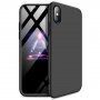 GKK husă de protecție 360-grade anti-șoc pentru iPhone X / XS - negru