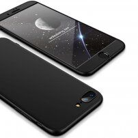 GKK husă de protecție 360-grade anti-șoc pentru iPhone 7 Plus / 8 Plus - negru
