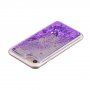 Carcasă tip clepsidră cu paiete pentru iPhone 6 / 6S / 7 / 8 / SE (2020/2022) - violet