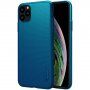 Nillkin carcasă mată cu suprafața rigidă pentru iPhone 11 Pro Max - albastru