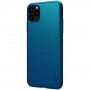 Nillkin carcasă mată cu suprafața rigidă pentru iPhone 11 Pro Max - albastru