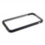 Husă pentru întreg telefon din sticlă temperată și cadru din metal pentru iPhone 11 - negru