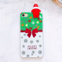 Carcasă 3D de protecţie, pentru Apple iPhone 6S Plus / 6 Plus - Santa