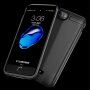 Carcasă cu bateriei externă pentru iPhone 6 / 6S / 7 / 8 / SE (2020/2022) - 5 000 mAh - negru