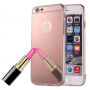 Carcasă protecţie tip oglindă, pentru iPhone 6 / 6S - roz