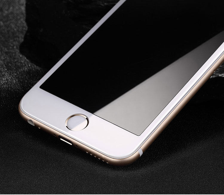 Moccolo sticla 2,5D temperată pentru iPhone 7 / 8 - alb