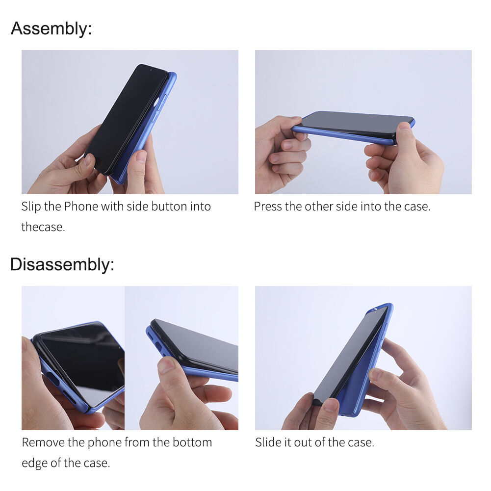 Nillkin carcasă mată cu suprafața rigidă pentru iPhone 11 Pro Max - albastru