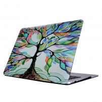 Carcasă de protecţie pentru MacBook Pro 13" (model A1706, A1708, A1989) - copac desenat