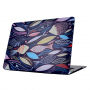 Coperta mată pentru MacBook Pro 13" (A1706 / A1708 / A1989 / A2159) - peşti desenaţi