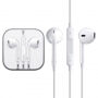 Căşti cu microfon și control al volumului cu conector 3,5 mm jack pentru Dispozitive Apple – albe