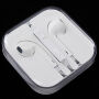 Căşti cu microfon și control al volumului cu conector 3,5 mm jack pentru Dispozitive Apple – albe