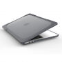 Husa rezistenta la impact cu picioare rabatabile, pentru MacBook Pro 13" (A1706 / A1708 / A1989 / A2159) - gri