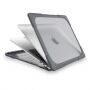 Husa rezistenta la impact cu picioare rabatabile, pentru MacBook Pro 13" (A1706 / A1708 / A1989 / A2159) - gri