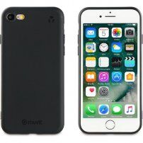Muvit For Change Recycletek, husă reciclabilă pentru iPhone 6 / 6S / 7 / 8 / SE (2020/2022) - negru