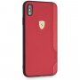 Ferrari On Track carcasă pentru iPhone XS Max - roșu