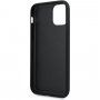 Guess Lizard carcasă din piele PU pentru iPhone 11 Pro Max - negru